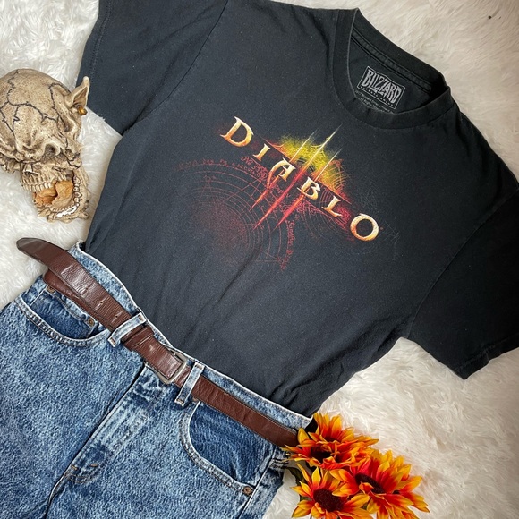 Blizzard 2012 Diablo Pc video game unisex tee - Picture 7 of 16